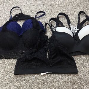 PINK Victoria’s Secret Bra 5 Bundle XS